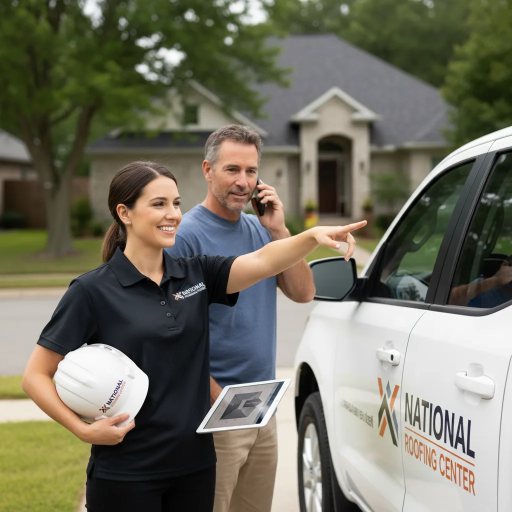 National Roofing Center customer support in Mitchells